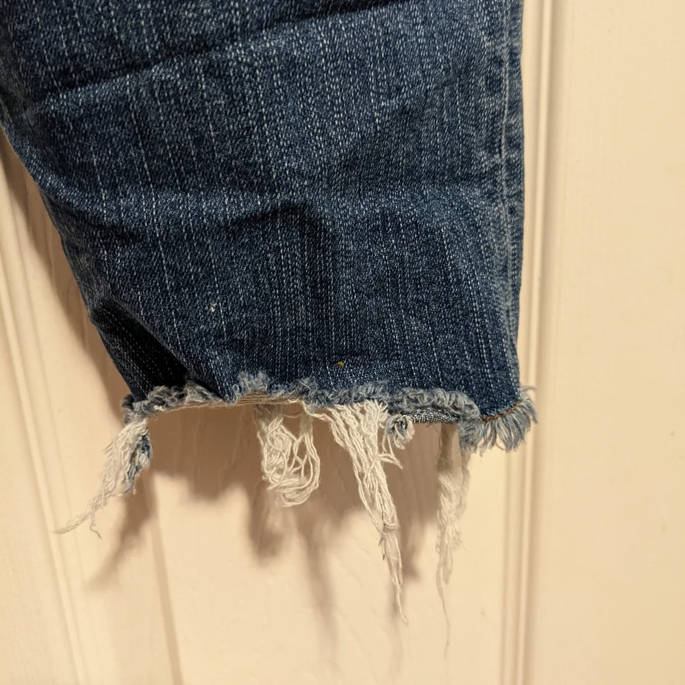 TORRID Boyfriend Straight Leg Stretch Jeans, Distressed - Picture 9 of 16